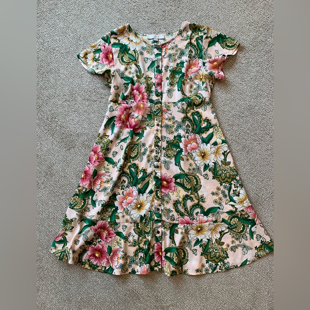 Loft Floral Maternity Dress